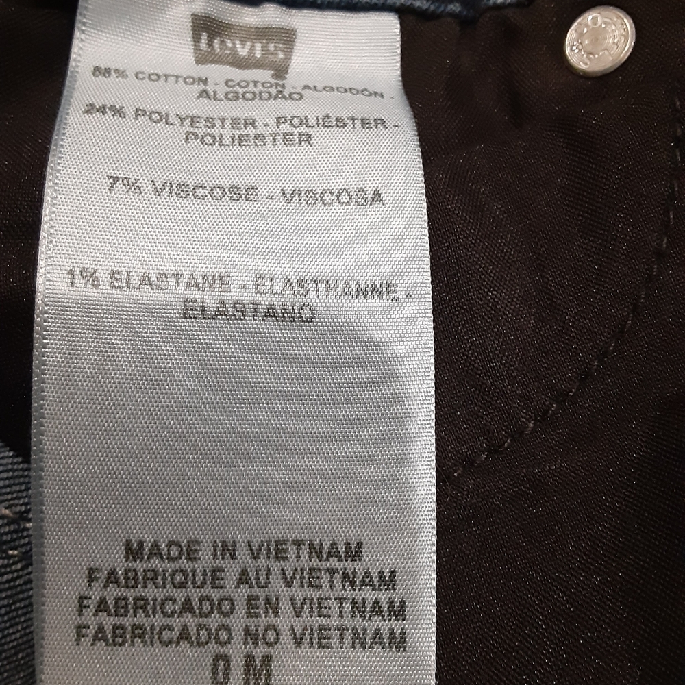 Original Levi's demi curve skinny leg jeansr - Picture 11 of 12